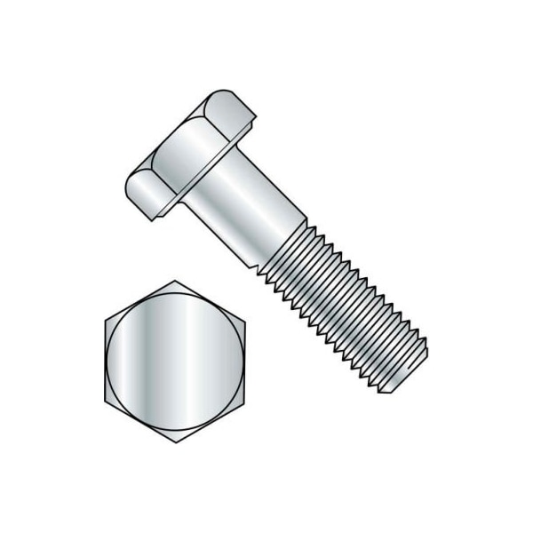 Class 8.8, M16-2.00 Hex Head Cap Screw, Zinc Plated Steel